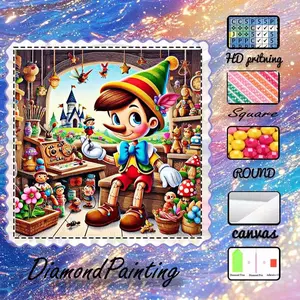 DIY 5D velvet diamond painting kit, AB diamonds, fairy dust diamonds, crystal diamonds, colorful, fairy tale diamond embroidery, special craft diamond art kit, wall decoration, gift for family, loved ones, and friends, Handmade Gifts