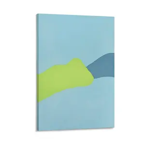 Etel Adnan Poster Untitled Canvas Famous Paintings,Decorative Picture Prints Modern Decor (31) Poster Canvas Wall Art For Bedroom Decor Bar Office Room Decor Gift