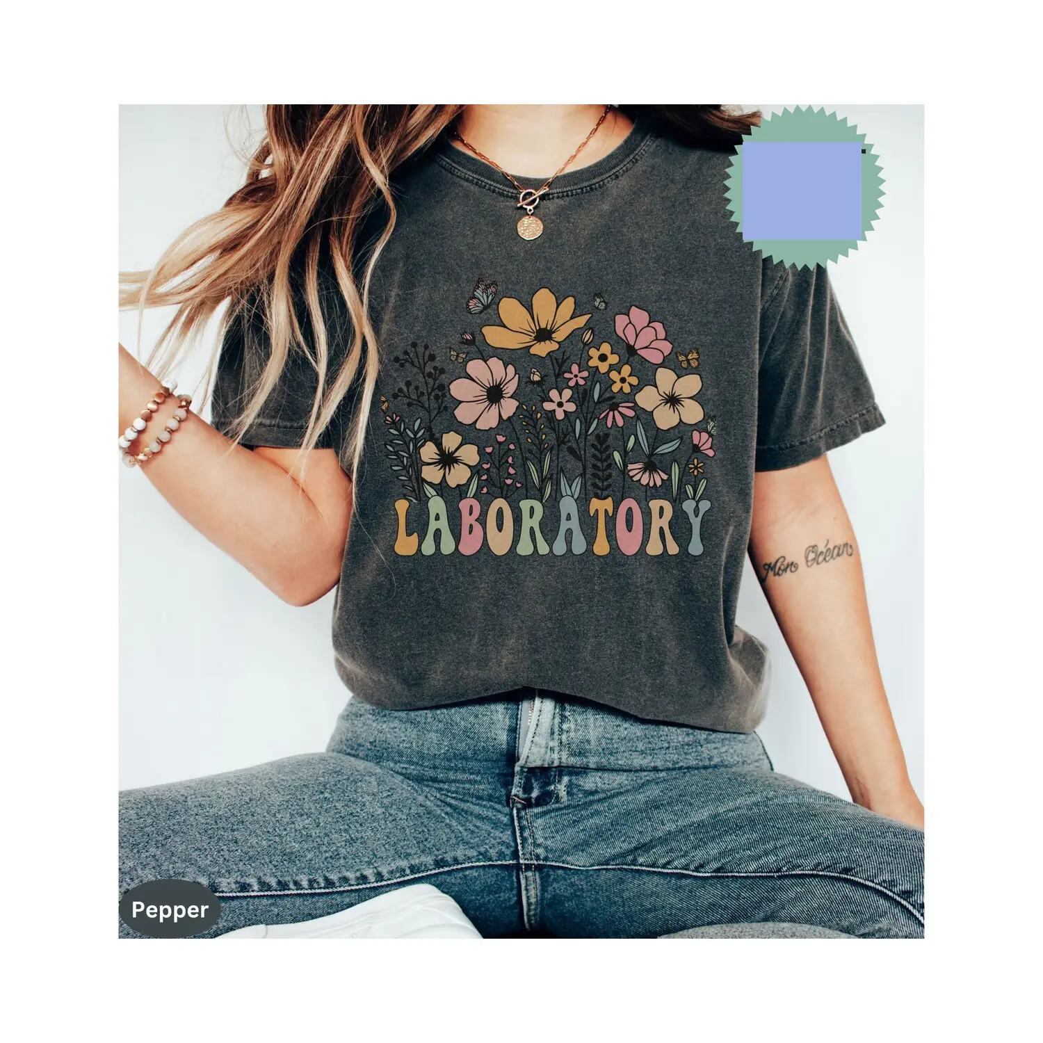 Colors® Laboratory Professional Lab Tech Gifts For Lab Technician Shirt Lab Week Gift Lab tShirt Science Teacher T Shirt Funny