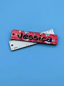 Sublimation Keychain - Ruler - Back to School Sublimation Keychain