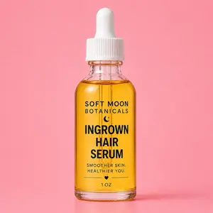 Ingrown Hair Serum for Bikini Area & Body | Tea Tree, Rosehip & Tamanu Oil Blend | Lightweight Botanical Oil | Soft Moon Botanicals