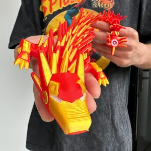 3D Printed Dragon [Iron Man Theme]