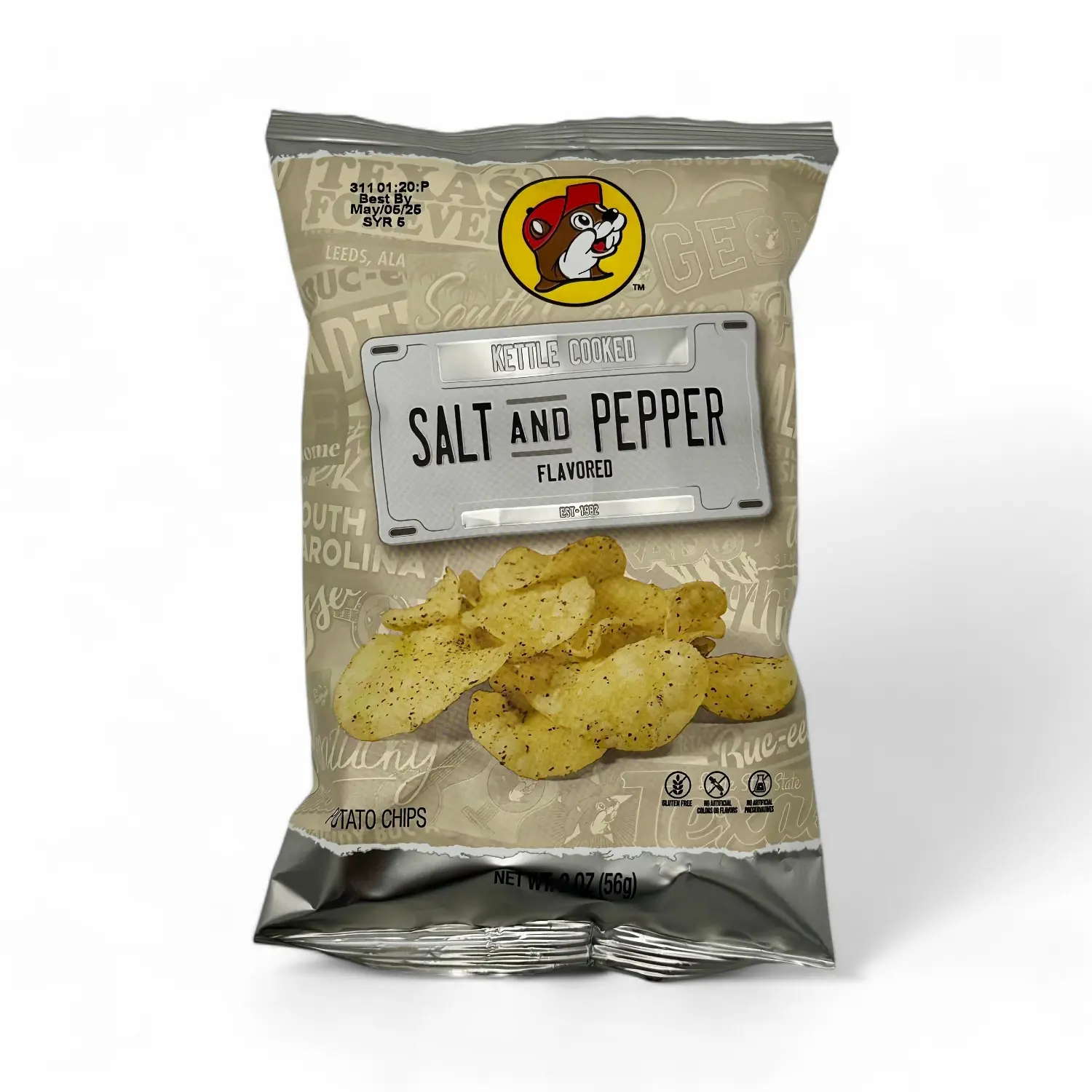 Kettle Cooked Salt & Pepper Chips Kettle Cooked Salt & Pepper Chips