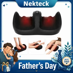 Nekteck Shiatsu Heating Foot Massager, Lightweight Foot Massage with Roller, Ideal for Offices and Home, Mother's Day Gift