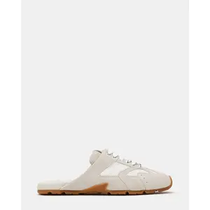 Steve Madden AZIEL MULE WHITE SUEDE