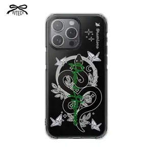 Dramione Draco Hermione Harry Potter Fanfic Wizard Love Bookish Fan Gift Art Smartphone Case, Dark Academia Aesthetic Rubber Tough Heavy-Duty Shockproof Cover for iPhone 17 Pro Max 16 Air 15 14 13 12 11, Handheld Cellphone Accessories