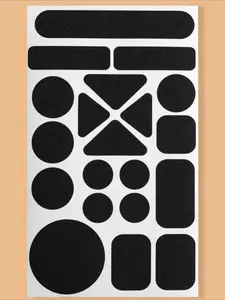 Large Black Self-Adhesive Fabric Patches No Sew Invisible Repair Stickers Waterproof for Down Jackets Clothes Hole Fixing DIY Supplies