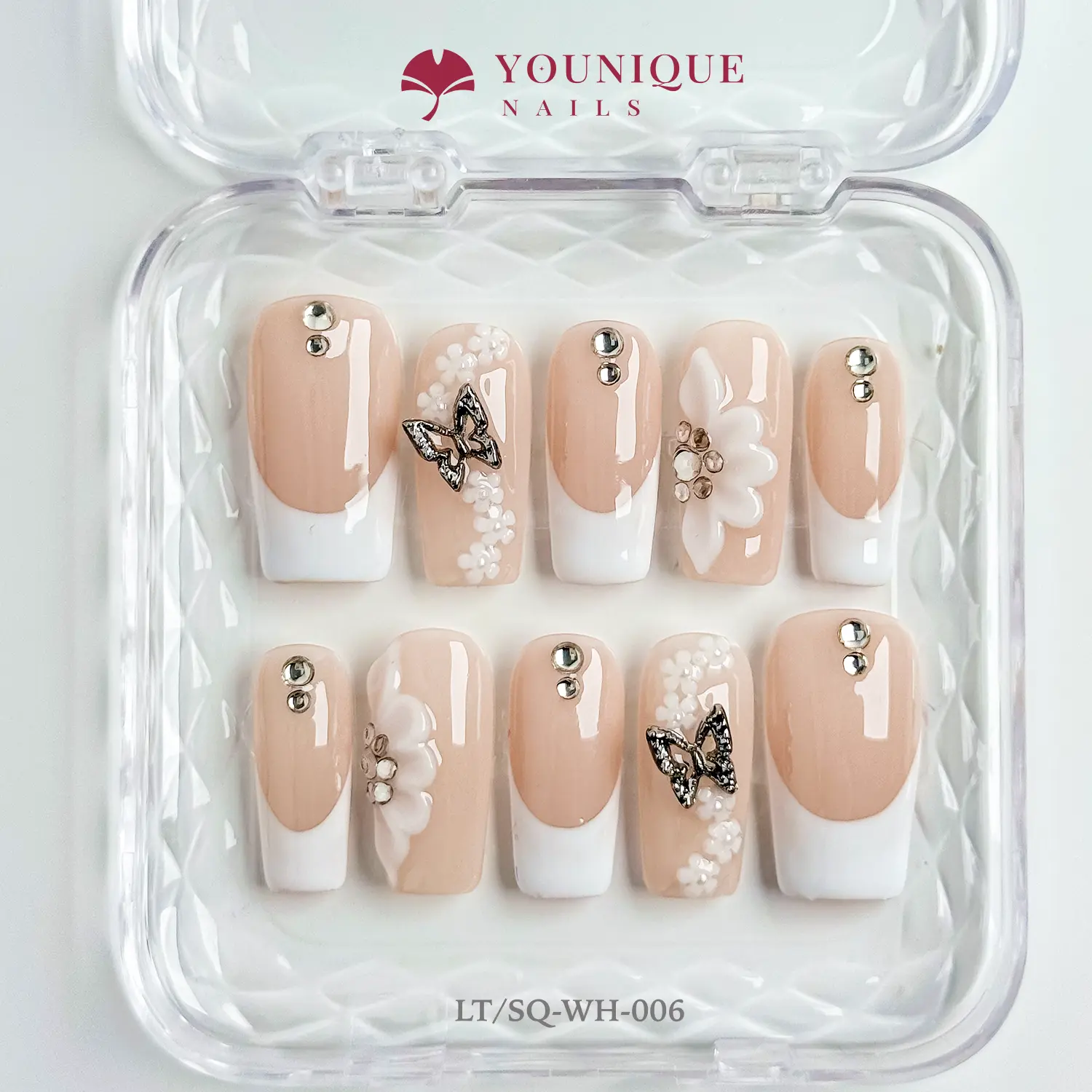 Younique Nails | 10PCS 100% Handmade Press-On Nails | Reusable Colorful Art