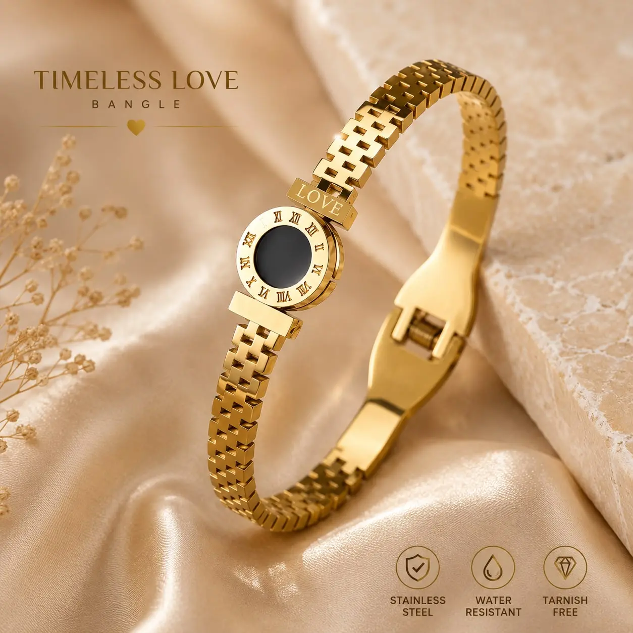Bangle Jewelry Bracelet Stainless Steel