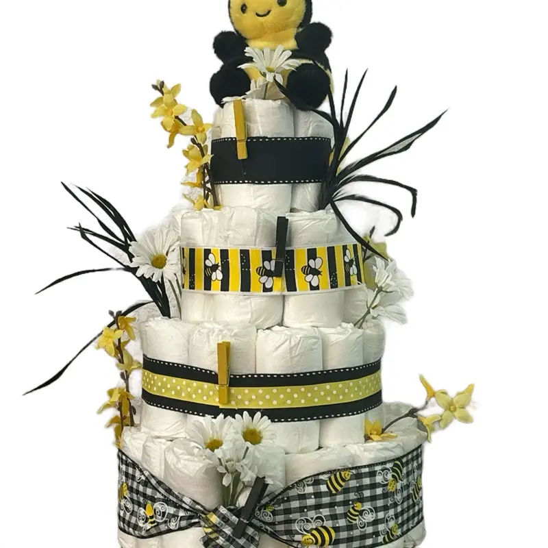 Bumblebee Diaper Cake