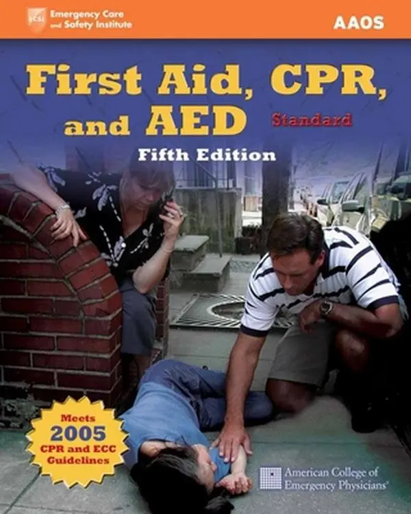 Used First Aid, CPR, and AED Tutorial Book - American Academy of Orthopaedic Surgeons (AAOS) (Paperback)