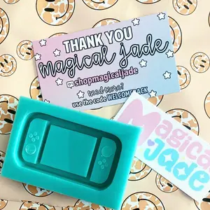 Handheld Video Game Shaker Charm Silicone Mold