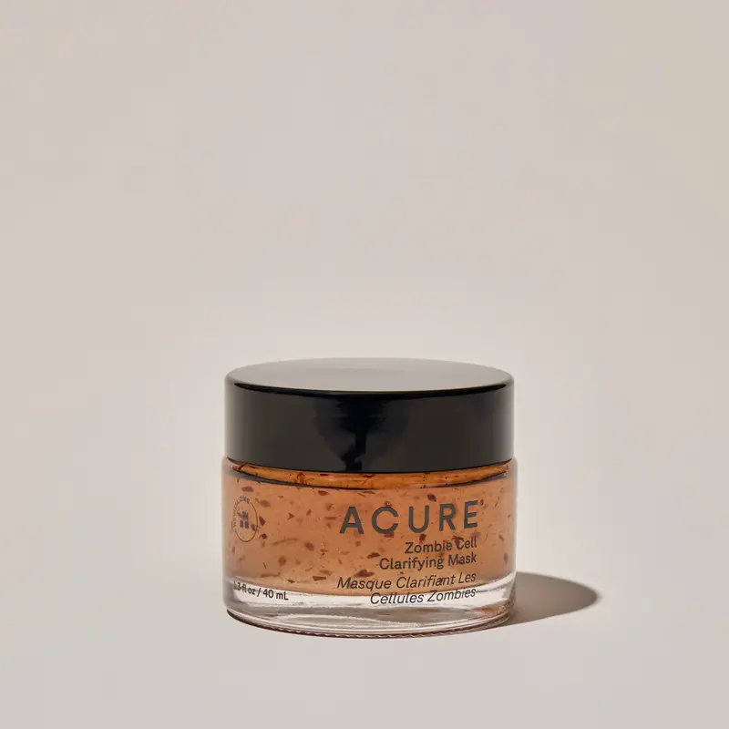 Zombie Cell Clarifying Mask - ACURE - Exfoliates to improve luminosity - Support skin longevity and even tone.