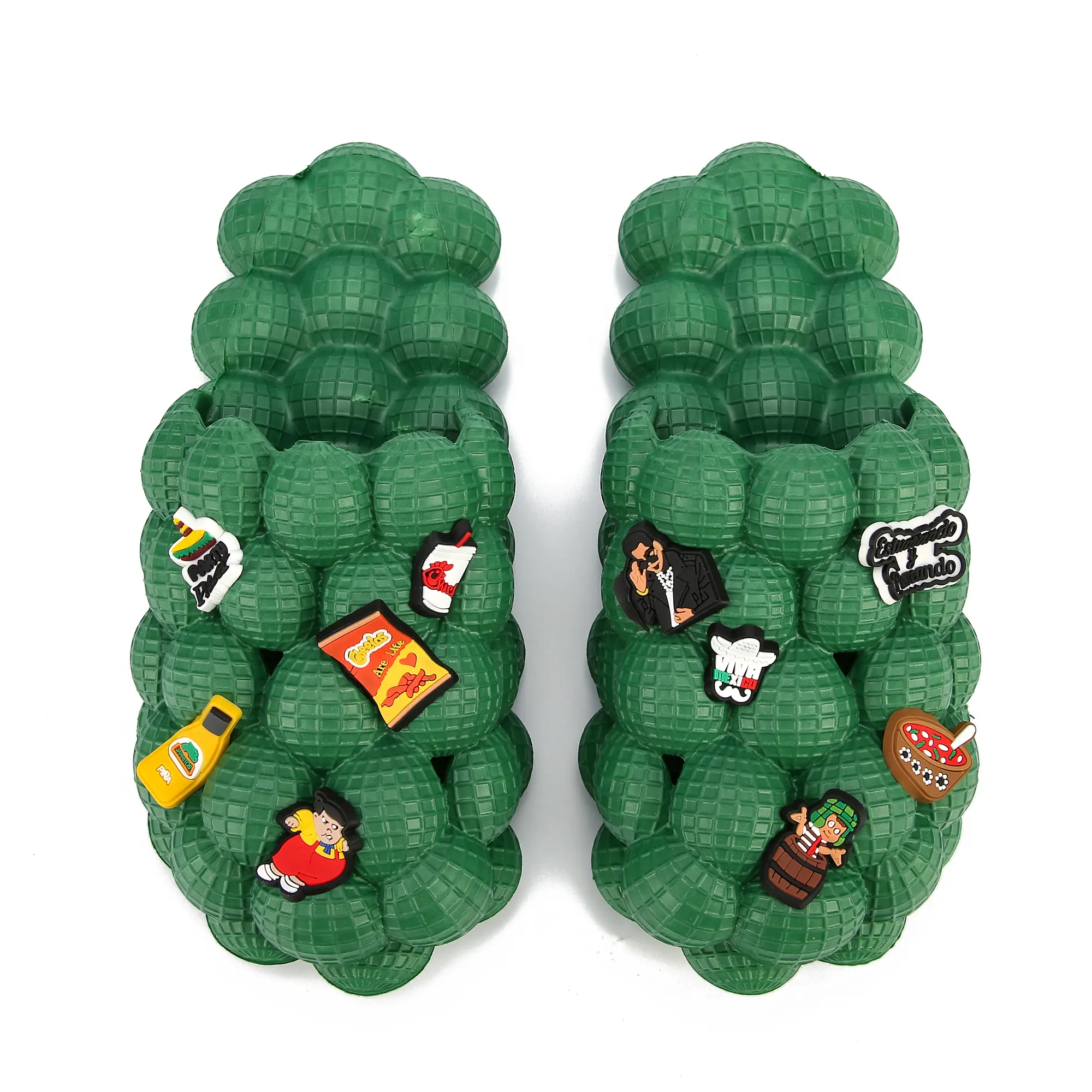 Green - with accessories