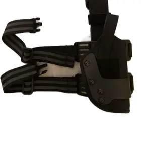 Uncle Mike's Drop Leg Holster Right Hand Dual Retention Tactical Thigh Size 20 for Secure Carry