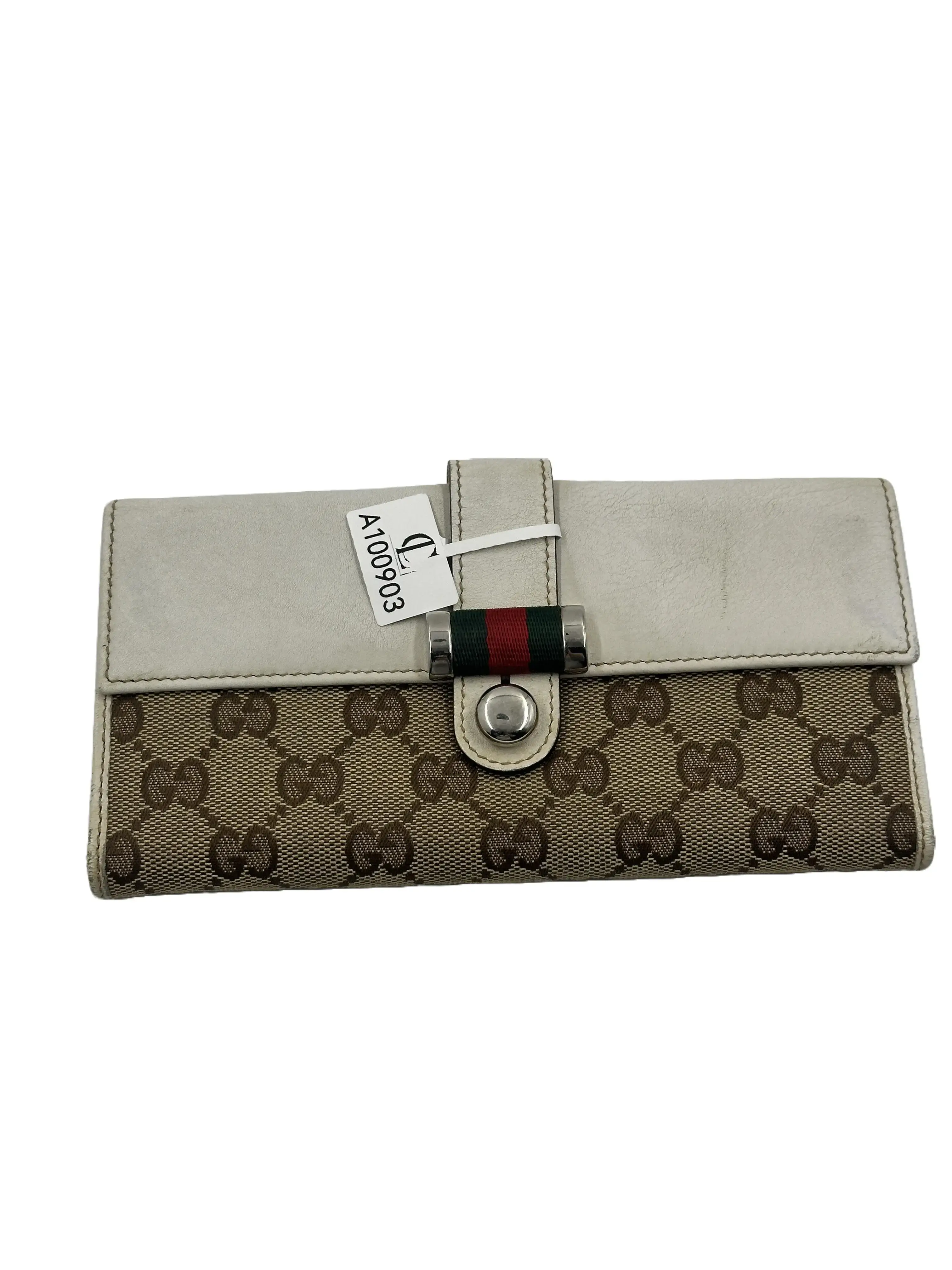 Pre-owned GUCCI Ophidia continental wallet A100903