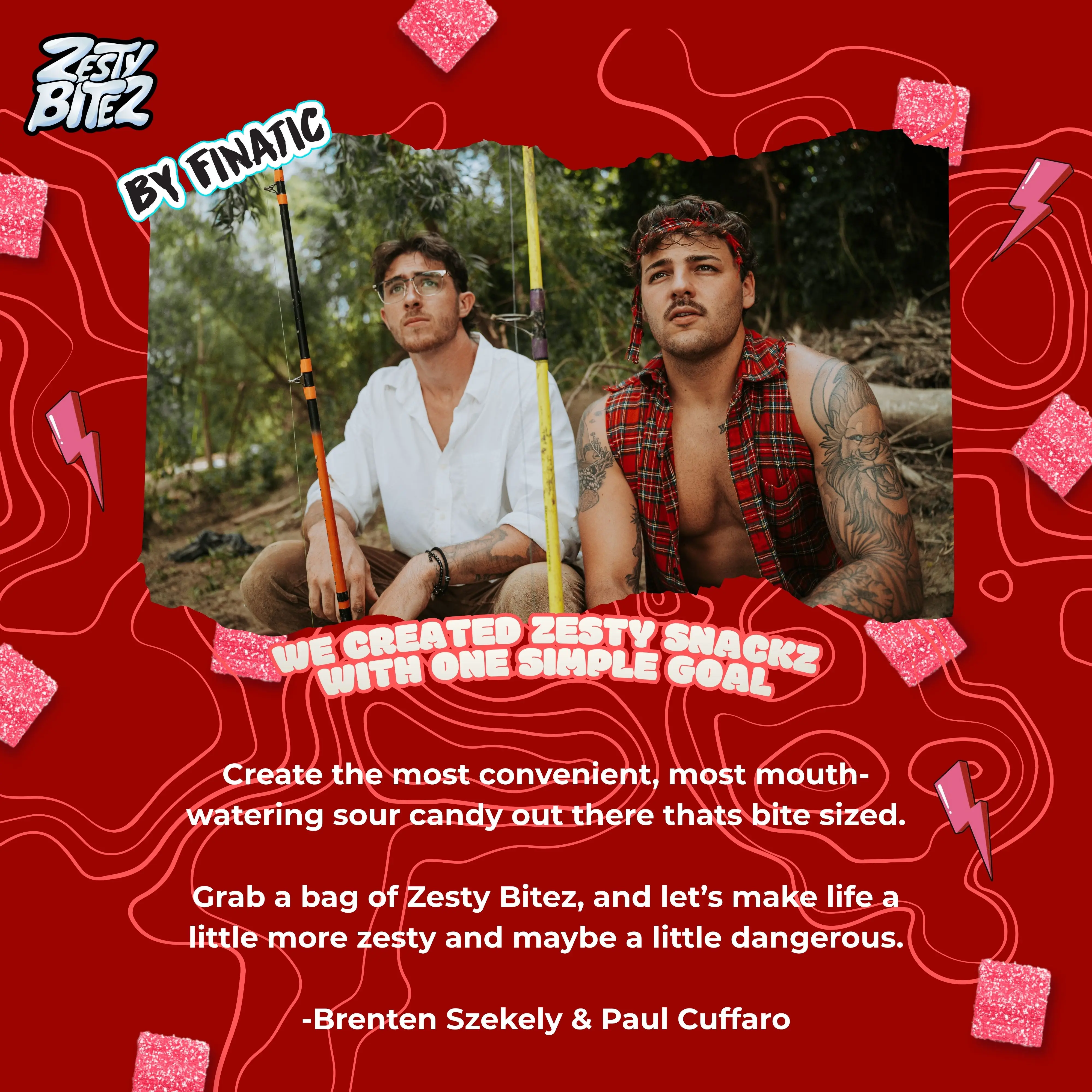 Zesty Bitez Cherry Candy 1 Pack Mini Sour Bites - TikTok Shop
