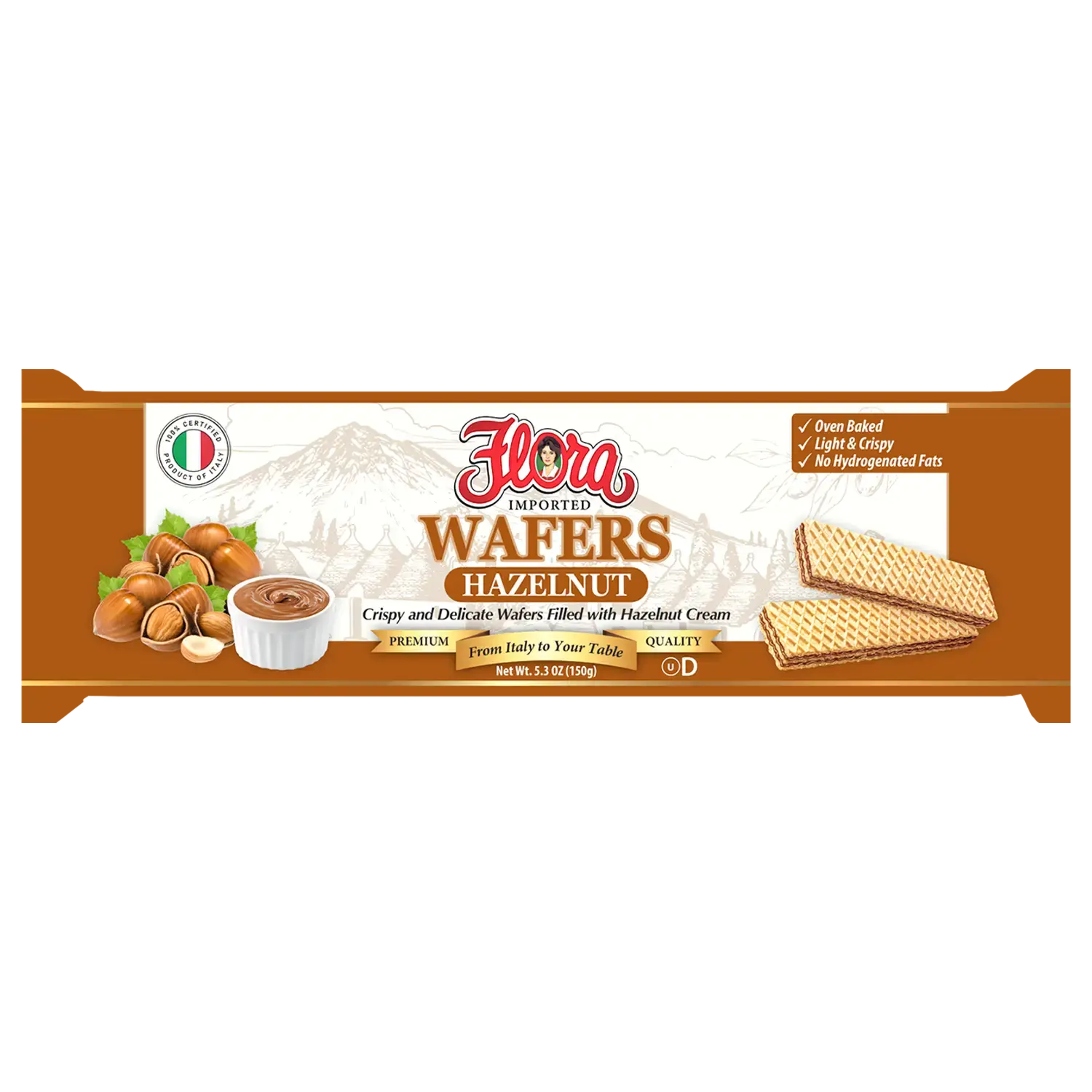 Wafers - Hazelnut - 5.3 oz