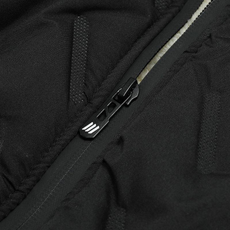 Men's Autumn Winter Fleece Cotton Jacket Hooded Coat With Hoodie Men Straight Pants - Soft Polyester Lining Suitable For Running Workouts Gym And Outdoor Activities