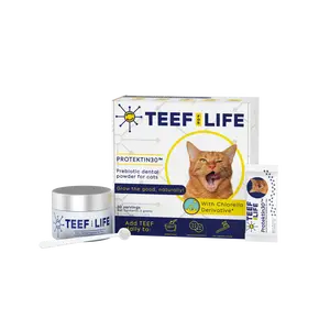 TEEF for Life - Protektin30™ - Kit: Prebiotic Dental Powder for Cats