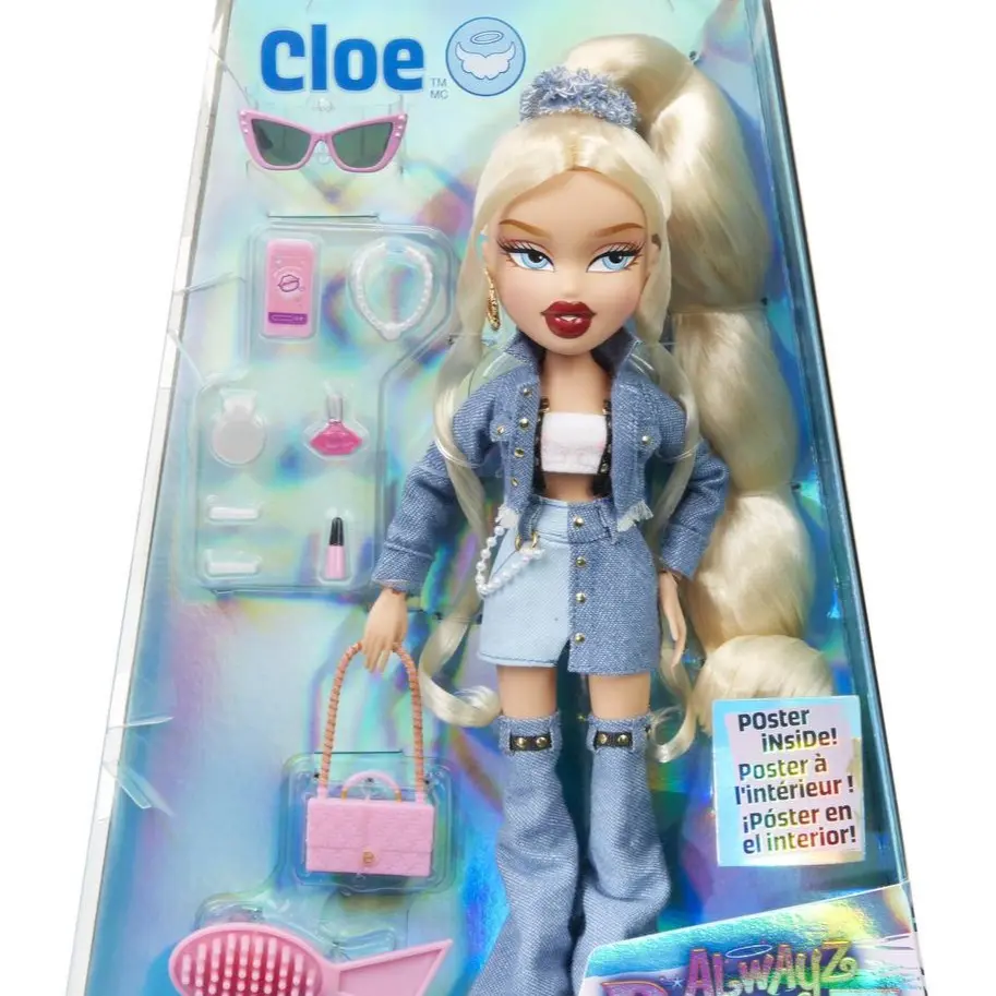 Bratz  Always Bratz Cloe Doll with 10 Fashion Accessories