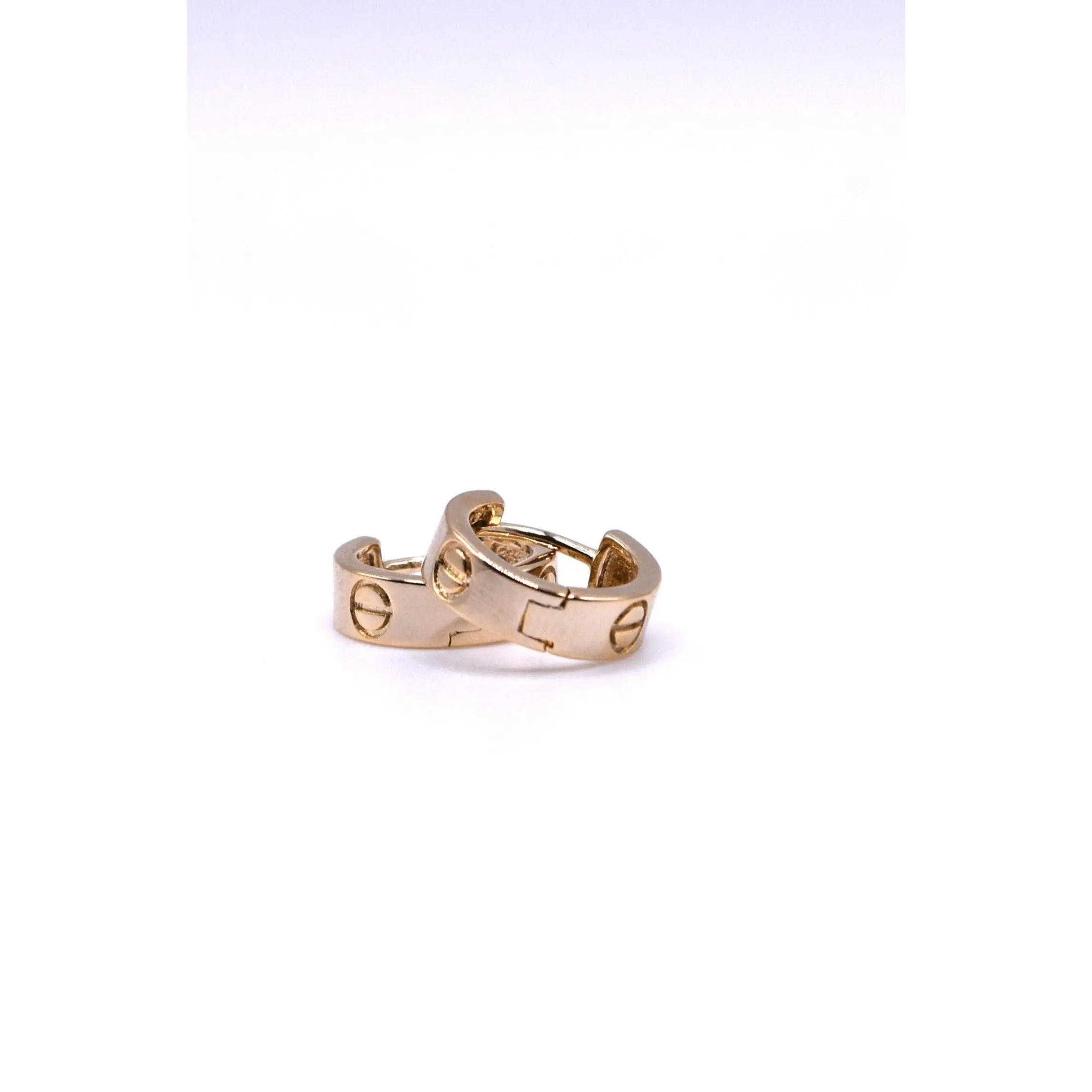 Designer Inspired Huggie Hoops Gold Designer Inspired Huggie Hoops Gold