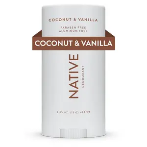Native Deodorant Contains Naturally Derived Ingredients, 72 Hour Odor Control | Deodorant for Women and Men, Aluminum Free with Baking Soda, Coconut Oil and Shea Butter | Coconut & Vanilla