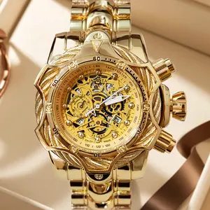 Men's punk style round dial quartz watch, fashionable party watch, daily clothing decoration,Trendy All-match & Exquisite Watches forMen with Box Gift, Watches for Men