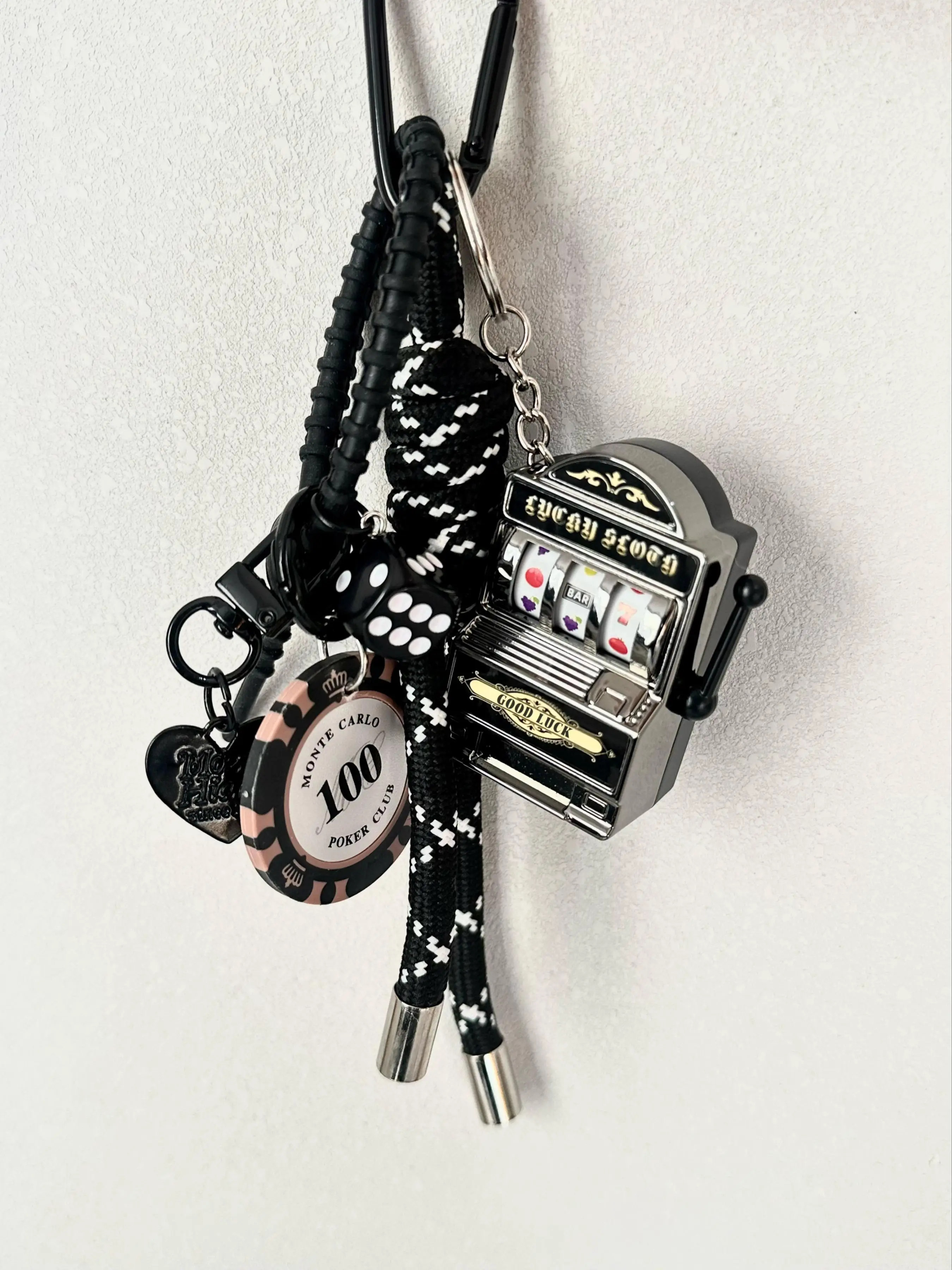 Creative Machine Design Bag Keychain, Fashionable Novelty Bag Charm for Women & Men, Trendy All-match Keychain for Birthday Gift