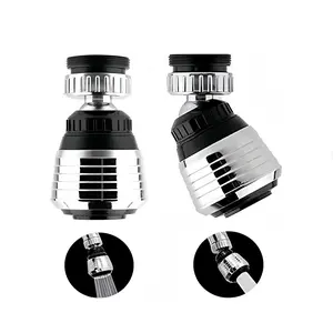 Faucet Splash Filter Aerator, Durable Sprayer Extender with 360° Rotation, Water-Saving & Multi-Directional Washing for Kitchen & Bathroom Sinks