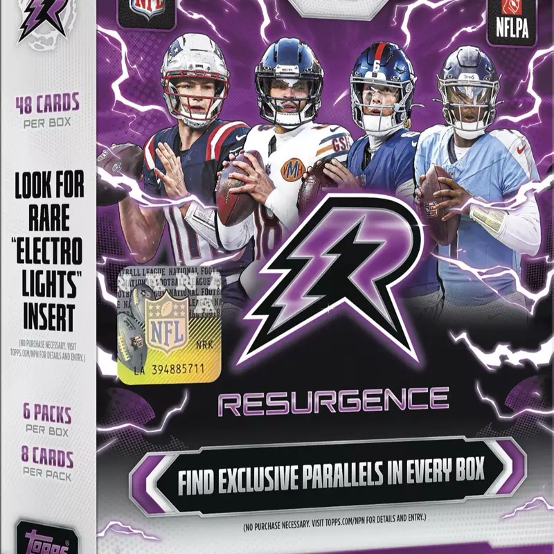 2025 Topps Resurgence Football Mega Box