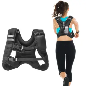 12 Lb Weighted Vest For Men And Women, Adjustable Resistance Training Gear For Strength, Calisthenics, Running, HIIT, And CrossFit, Bodyweight Workout Vest, Home Gym Equipment For Effective Cardio And Muscle Training