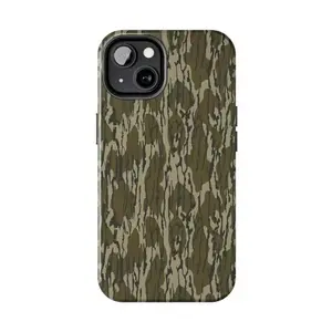 Phone case For Couple , Old School Camo, ' BOW Bottomland Camo' Tough phone case- Phone Cases Phone Cover Hard Case Tough 2-piece Phone Case bottomland camo Durable Protection