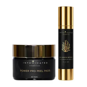 Intoxicated Cosmetics Texture Bundle with Sea Venom Retinal and Power Pro Peel Pads