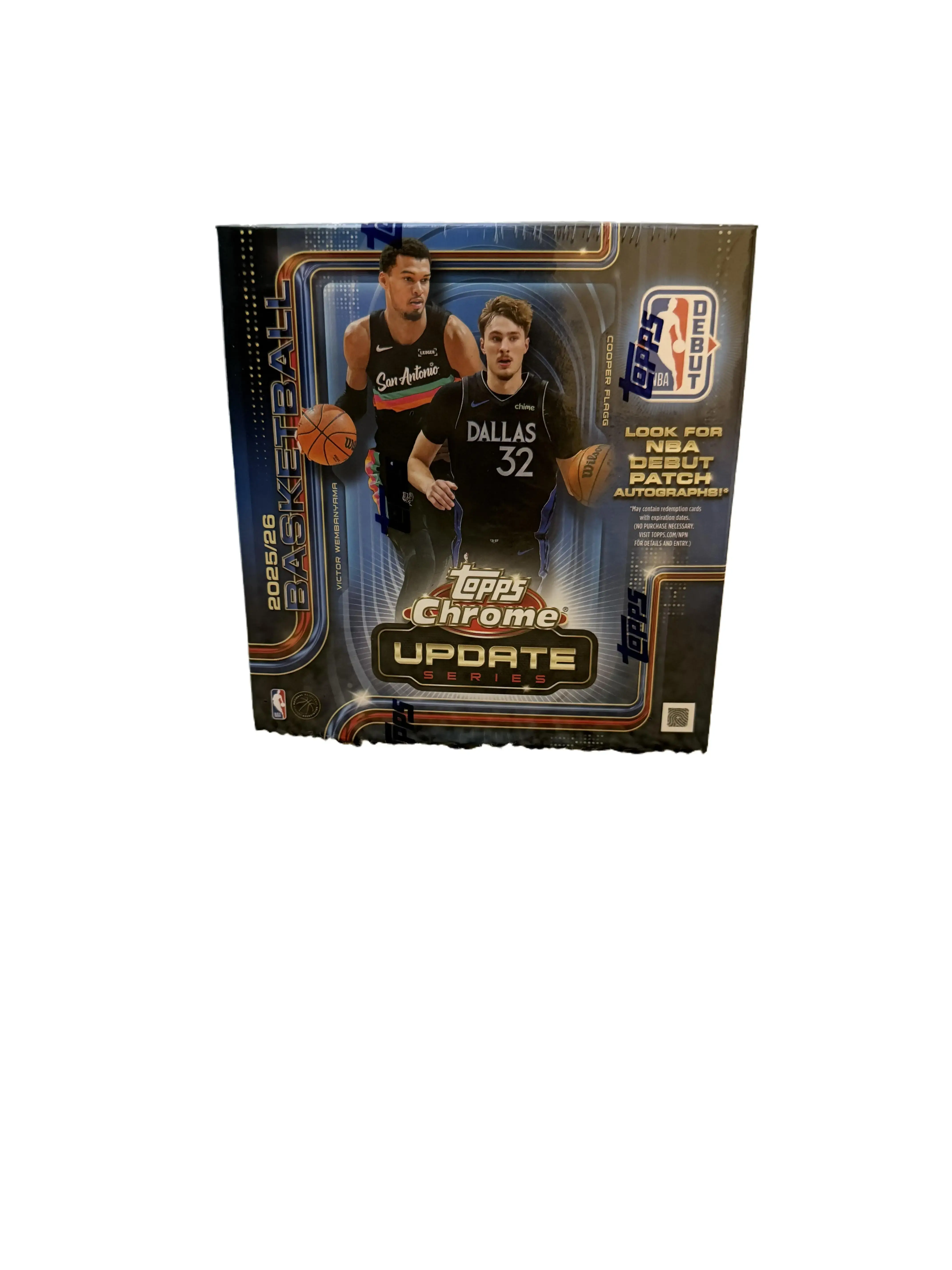 2025-26 Topps Chrome Updates Basketball - Mega Box