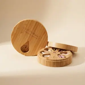 Bamboo Supplement Organizer