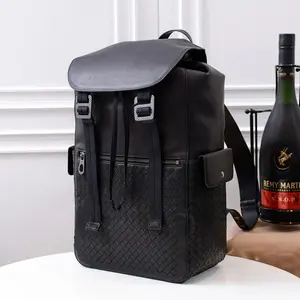 336 Braided Leather Casual Backpack