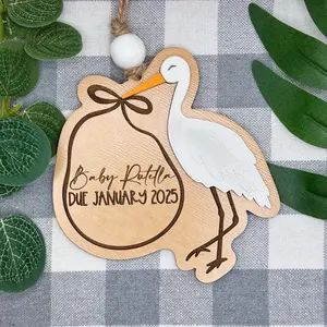 Baby Stork Ornament