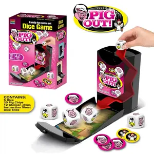 Family fun game set,Dice game.Word speed with dice card alphabet spelling game, table game.