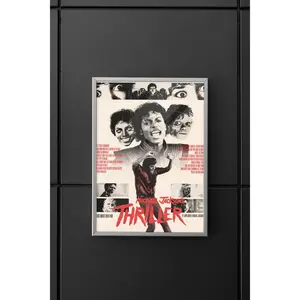 Michael Jackson Poster | King of Pop Wall Art Print | Classic Music Legend Decor | Thriller Era Aesthetic Gift for Fans Bedroom