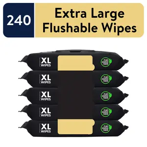 Extra Large Shea BUTTer Smooth Wet Wipes - Pack of 240