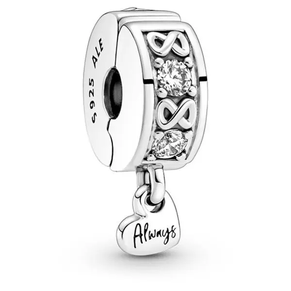 Pandora Family Always Pave Clip Charm 791151C01