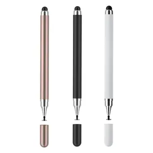2-in-1 Stylus Pen, 3PCS High Precision Universal Stylus Pen, Plug and Play, for Note-Taking/Drawing/Gaming/Working, Compatible with Android and iOS