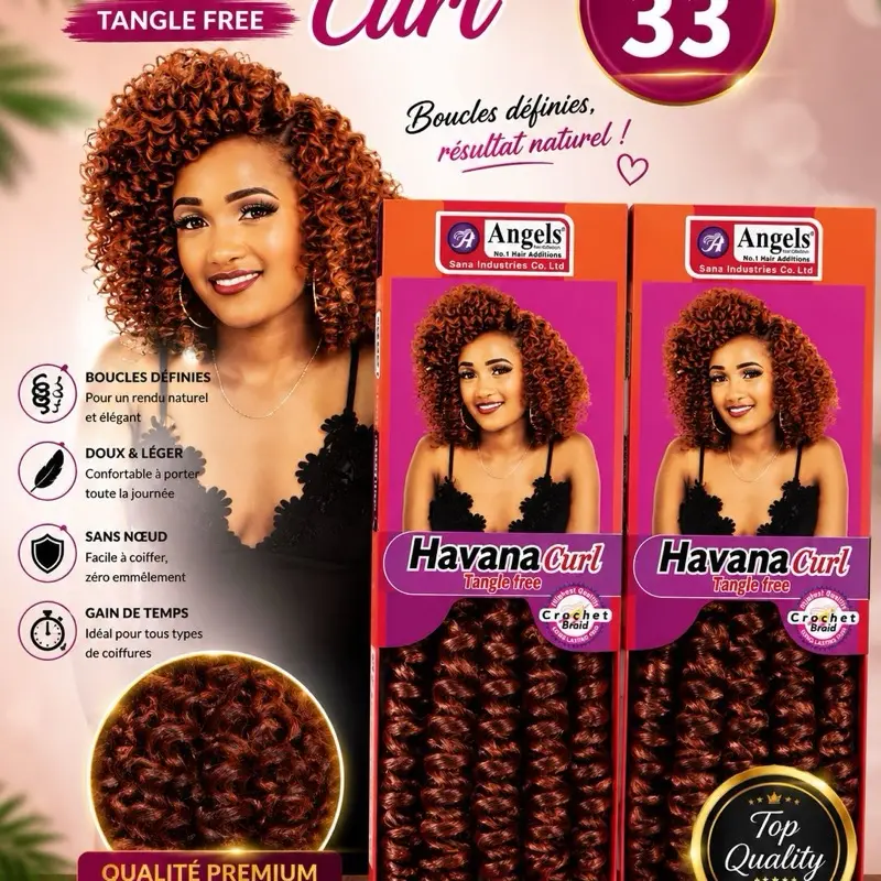 Havana curly mesh no33