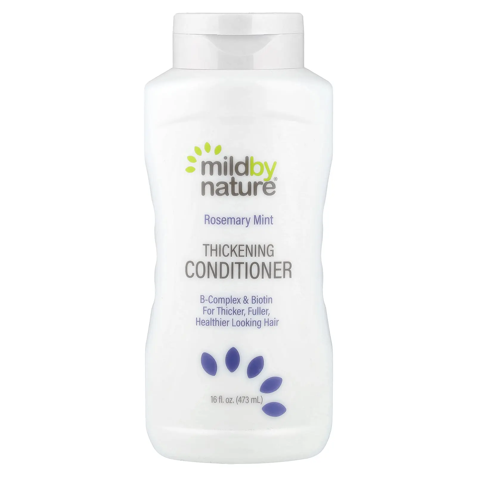 Mild By Nature Thickening Conditioner, B-Complex & Biotin, Rosemary Mint, 16 fl oz (473 ml)
