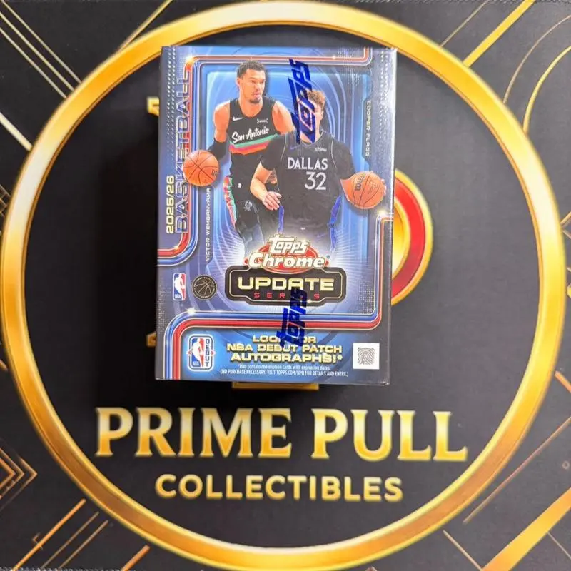 2025-26 Topps Chrome Basketball Update Series Blaster Box – Sealed