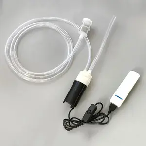 Outdoor Electric Water Pump, DIY High-flow Self-suction Water Pump, Household Fish Tank Filter, Portable Filter Water Pump for Home & Outdoor