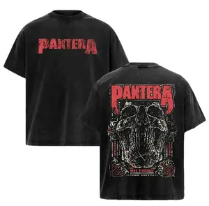 VINTAGE Pantera Shirts Unisex Adult Proof Skull T-Shirt. Music Graphic Tee, Rock Band Shirt, Retro Music Tee, Rock Music Lover Shirt, Vintage Band Shirts Casual Comfort Cotton Fabric Fit Top everyday