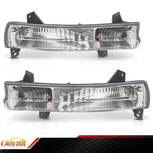 Fits 2018-21 Jeep Compass Pair Front Bumper Fog lamps Parking Lights