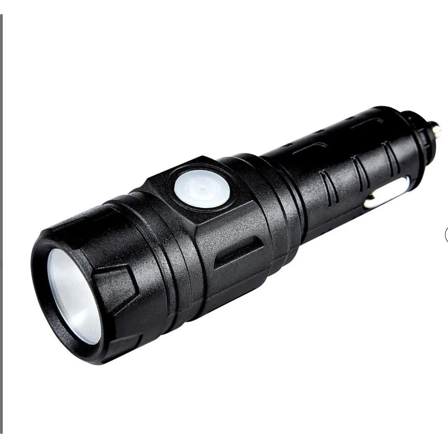80 Lumen Rechargeable Super Bright 12V Compact Mini LED Flashlight